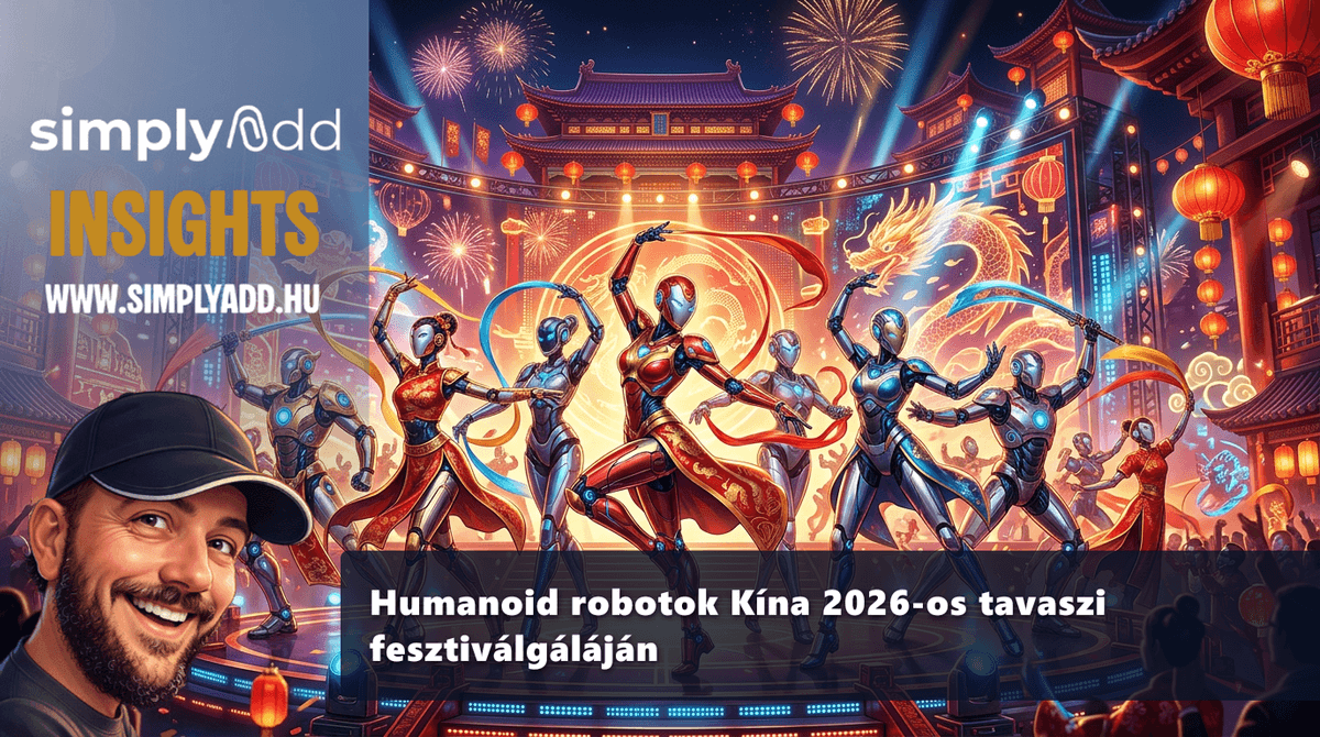 Humanoid robotok Kína 2026-os Tavaszi Fesztivál Gáláján